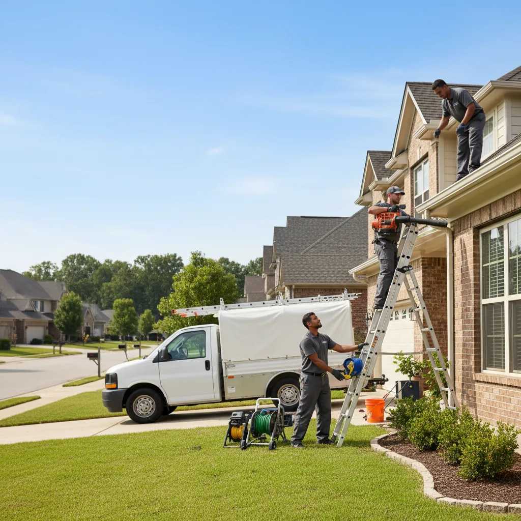Home Gutter Service in Harlan, KY near me